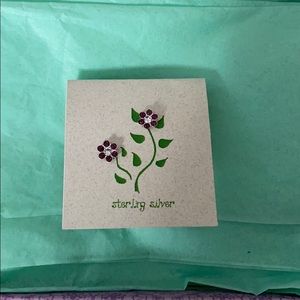 Stirling silver earrings- NEVER WORN